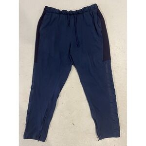 Adidas Pants‎ Mens XL Blue Track Sport SID Training Gym Athletic CV3219
